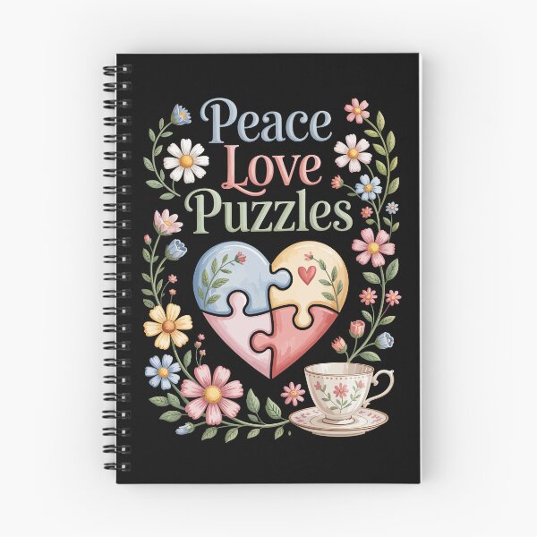 Item preview, Peace Love Puzzles   designed and sold by jkrphoto.