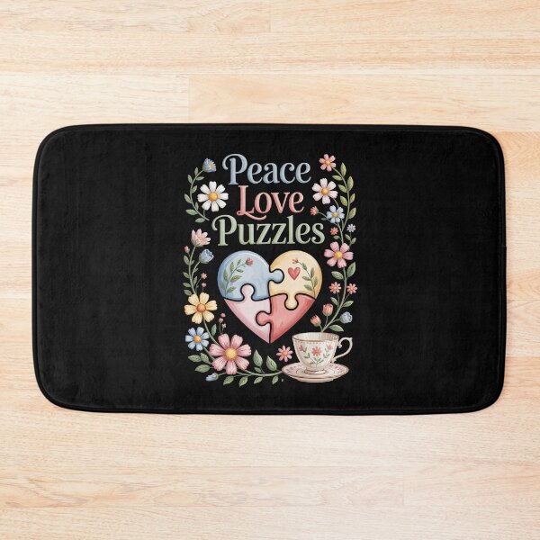Item preview, Peace Love Puzzles   designed and sold by jkrphoto.