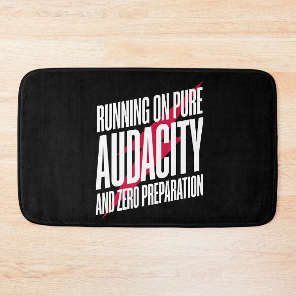 Item preview, Running on Pure Audacity and Zero Preparation designed and sold by NoeValdric.