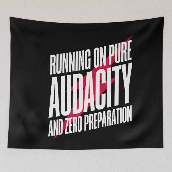 Item preview, Running on Pure Audacity and Zero Preparation designed and sold by NoeValdric.