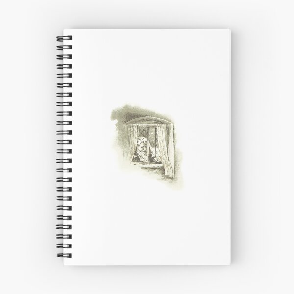 Item preview, Vintage Christmas Eve Window Illustration designed and sold by Antique Science Press.