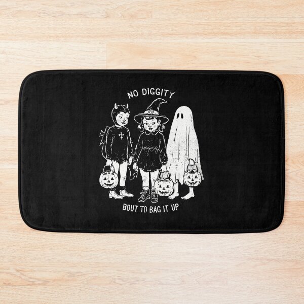 Item preview, No Diggity Bout to Bag It Up Halloween Witch Ghost Trick or Treating designed and sold by OddPopARt.