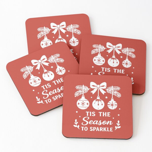 Item preview, Tis The Season To Sparkle – Vintage Ornaments Christmas Art designed and sold by Tklezardesigns.