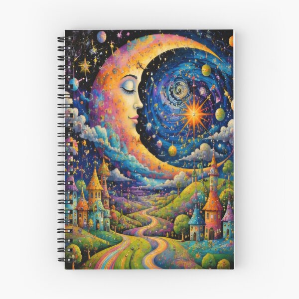 Item preview, Whimsical Kingdom beneath the Sleeping Moon designed and sold by CyndiEpps.