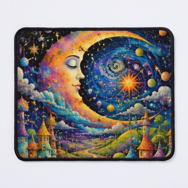 Item preview, Whimsical Kingdom beneath the Sleeping Moon designed and sold by CyndiEpps.