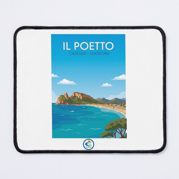 Item preview, Il Poetto di giorno_verticale designed and sold by Raditzis.