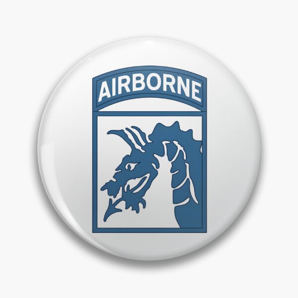 Item preview, US Army XVIII Airborne Corps Sky Dragons Patch Emblem designed and sold by CharlieDesings.