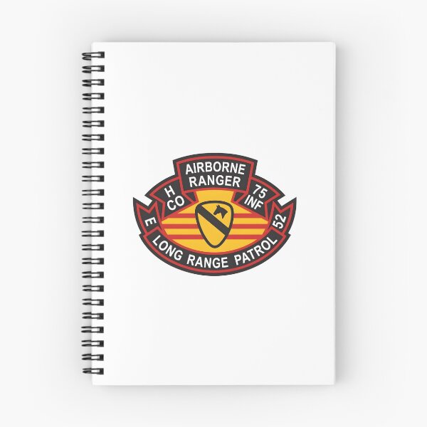 Item preview, US Army Company E 52nd Infantry Long Range Patrol Airborne Ranger Patch designed and sold by CharlieDesings.