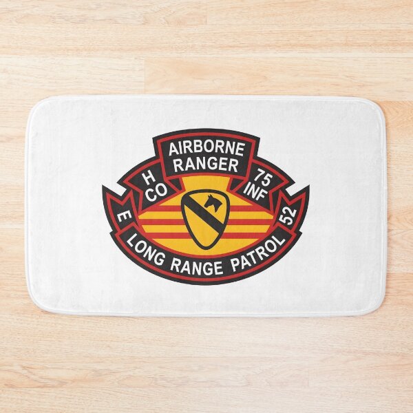 Item preview, US Army Company E 52nd Infantry Long Range Patrol Airborne Ranger Patch designed and sold by CharlieDesings.