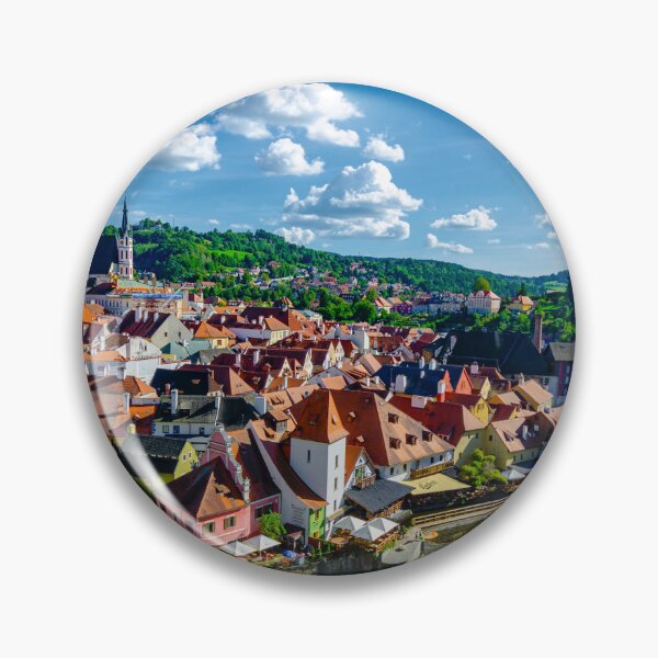 Item preview, Charming Cesky Krumlov Below Blue Sky designed and sold by Brian Shaw.