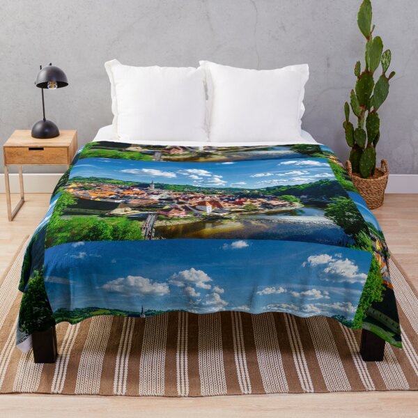 Item preview, Charming Cesky Krumlov Below Blue Sky designed and sold by Brian Shaw.