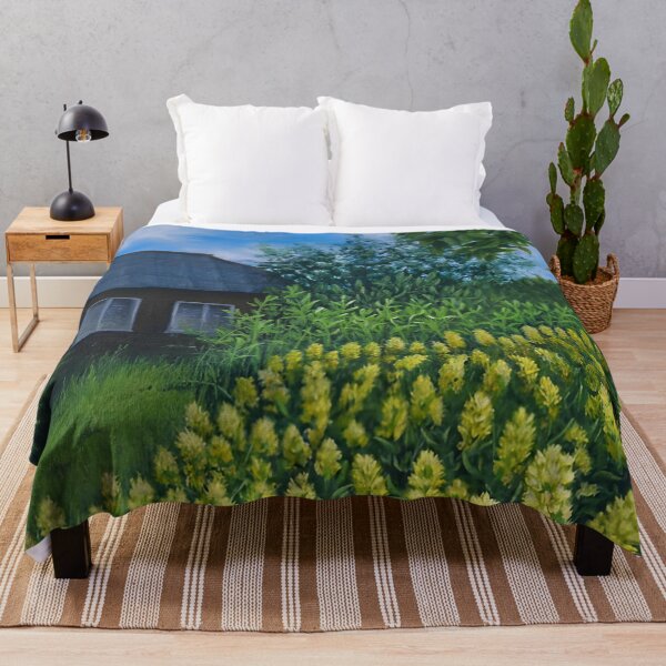 Item preview, Country Cabin Garden - Yellow Blooms designed and sold by lanaverera.
