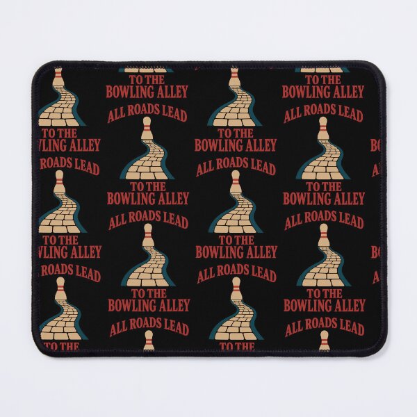 Item preview, All Roads Lead to the Bowling Alley Funny Roman Bowling Joke designed and sold by TeeTimeTreasure.