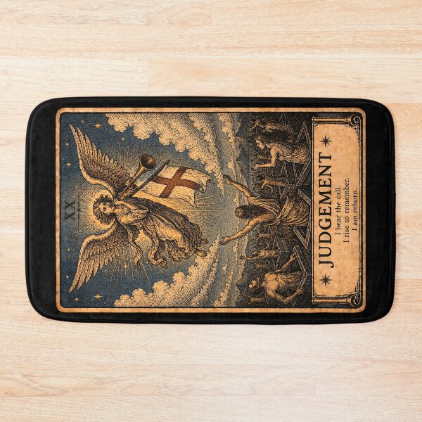 Item preview, Judgement Tarot Card - Mystical Spiritual Transformation Illustration designed and sold by ArcanaAbsolute.