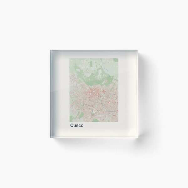 Item preview, Cusco Minimalistic Map Art designed and sold by MapsNerd.