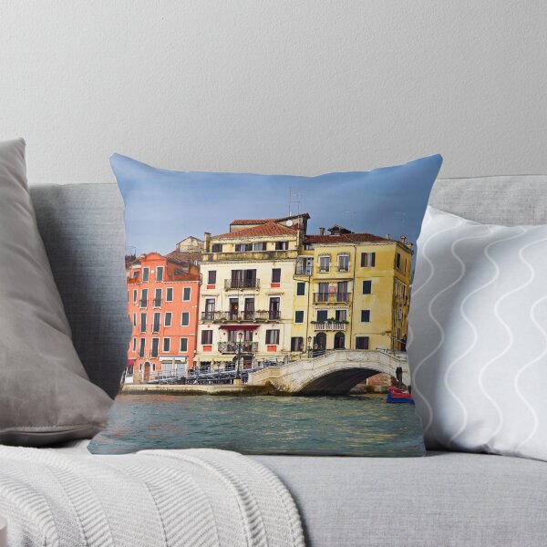 Item preview, Ponte delle Guglie Bridge and Cannaregio Canal Waterfront in Venice Italy designed and sold by goceris.