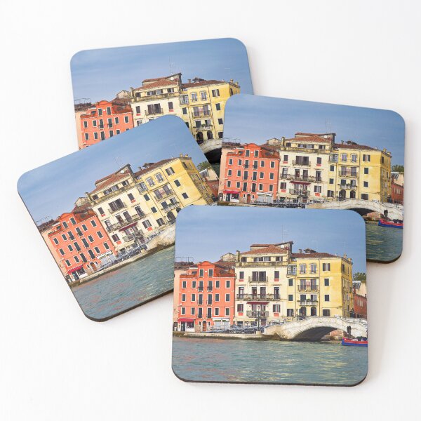 Item preview, Ponte delle Guglie Bridge and Cannaregio Canal Waterfront in Venice Italy designed and sold by goceris.