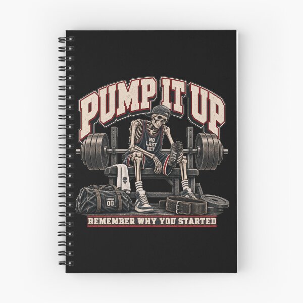 Item preview, Pump It Up – Vintage Skeleton Gym Streetwear designed and sold by PhilllandArt.
