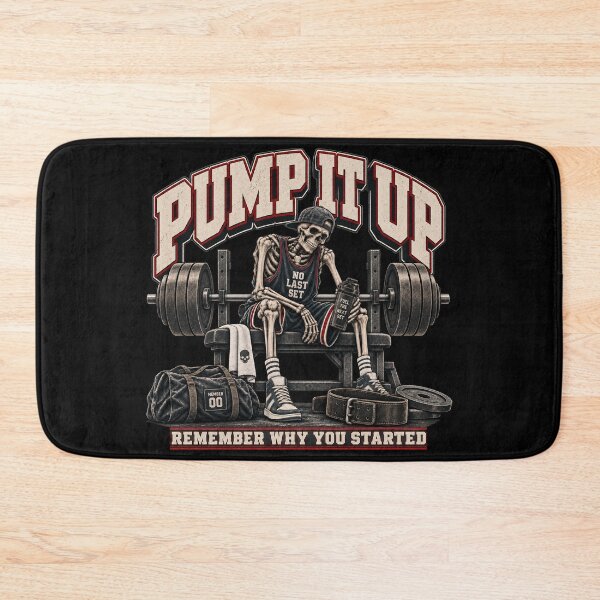 Item preview, Pump It Up – Vintage Skeleton Gym Streetwear designed and sold by PhilllandArt.
