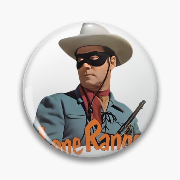 Item preview, The Lone Ranger Vintage Western TV Show Tribute Featuring Classic Clayton Moore Character designed and sold by YourFoxTrot.