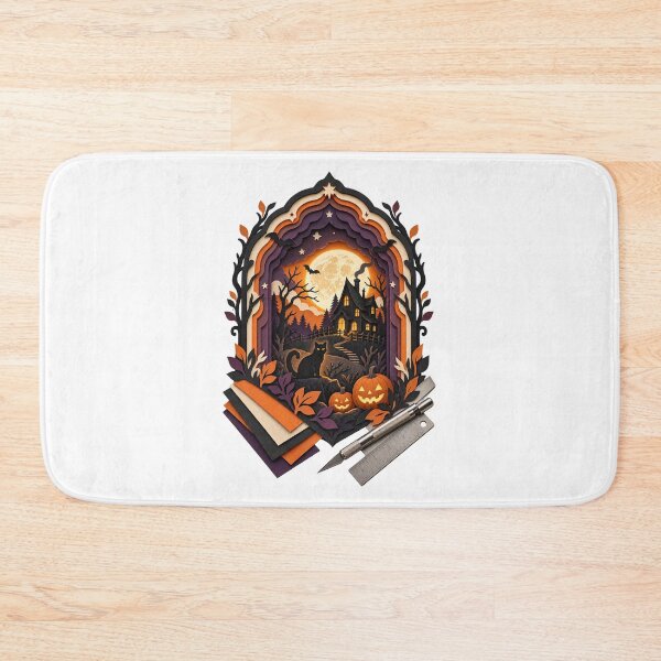 Item preview, Haunted House Layered Paper Lightbox designed and sold by UrbanCanvvas.