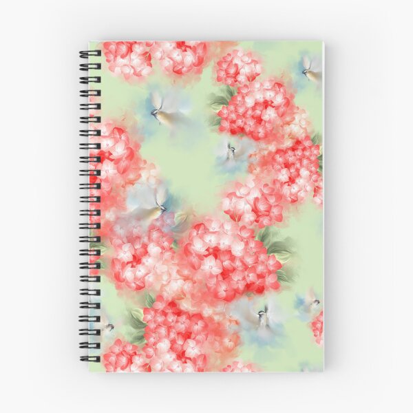 Item preview, Red hydrangea floral romance  designed and sold by letsgow8th.