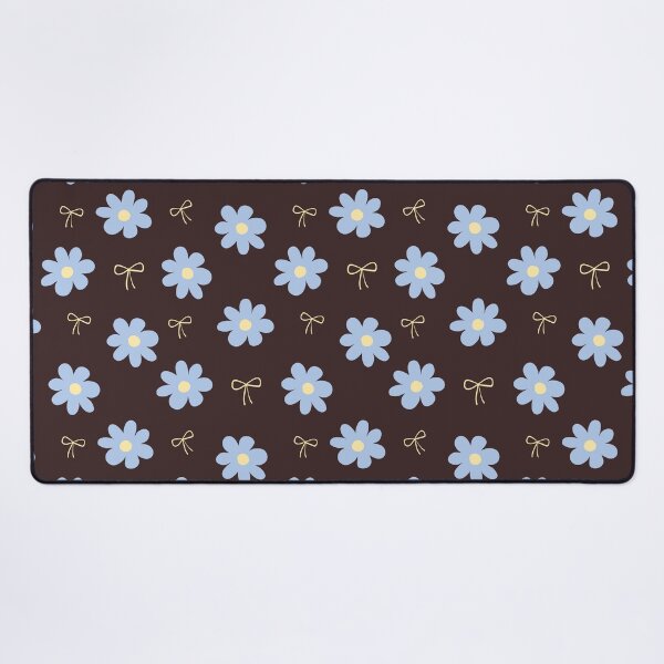 Item preview, Blue Daisy Bow Floral Pattern designed and sold by jianina-alondra.