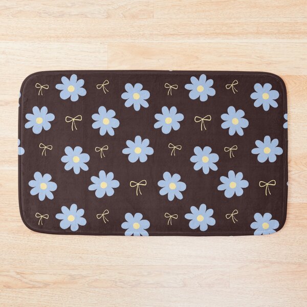 Item preview, Blue Daisy Bow Floral Pattern designed and sold by jianina-alondra.