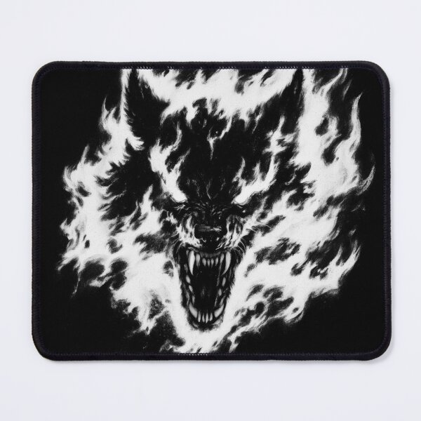 Item preview, Flaming Monster Face designed and sold by folskullyz.