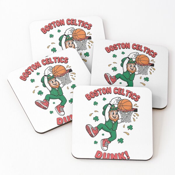 Artikelvorschau, Retro-Basketball-Leprechaun-Slam-Dunk-Maskottchen entworfen und verkauft von BlasiseDS.