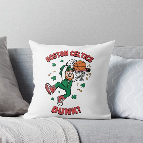 Item preview, Retro Basketball Leprechaun Slam Dunk Mascot designed and sold by BlasiseDS.
