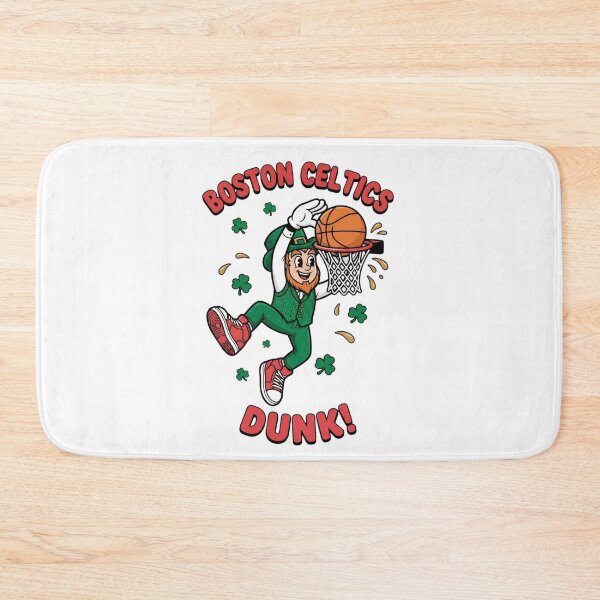 Item preview, Retro Basketball Leprechaun Slam Dunk Mascot designed and sold by BlasiseDS.