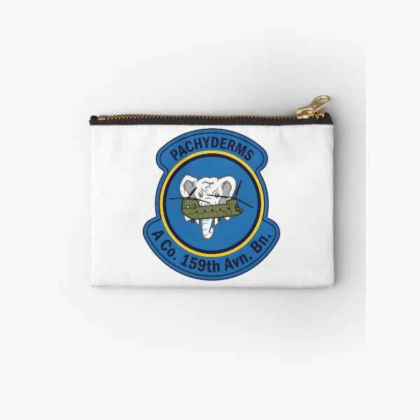 Item preview, US Army Company A 159th Aviation Battalion Pachyderms Chinook Patch designed and sold by CharlieDesings.