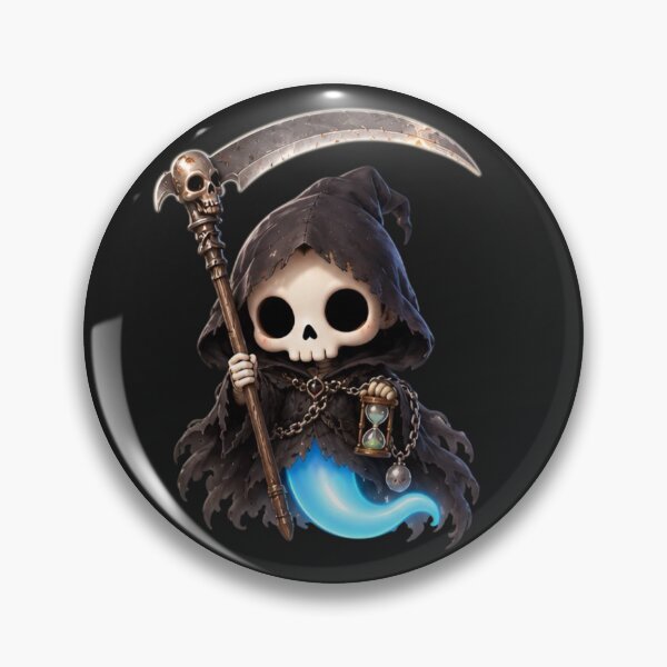 Item preview, Grim Reaper | Death Skeleton Spirit | Bonnie Fantasy & Legends Collection designed and sold by Zaru Art Studio.