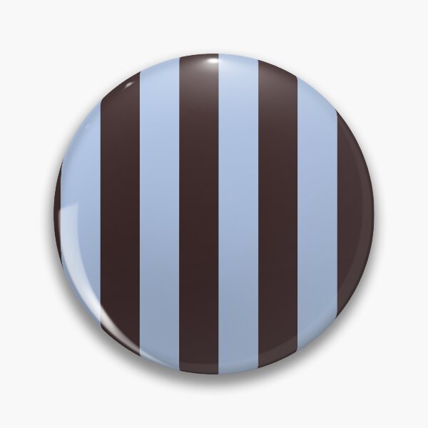 Item preview, Baby Blue Chocolate Brown Striped Pattern designed and sold by jianina-alondra.