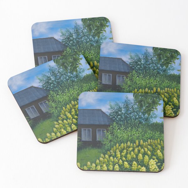 Item preview, Country Cabin Garden - Yellow Blooms designed and sold by lanaverera.