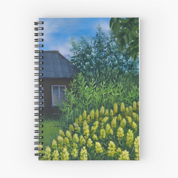 Item preview, Country Cabin Garden - Yellow Blooms designed and sold by lanaverera.