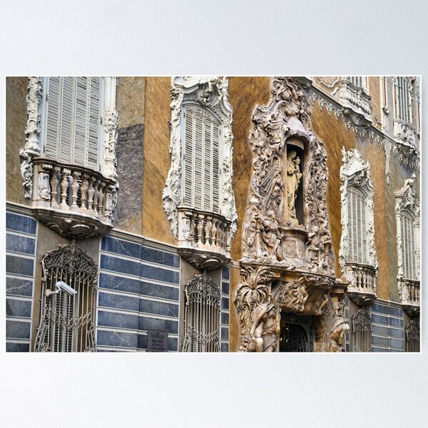 Item preview, Ornate Alabaster Entrance of Palacio del Marques de Dos Aguas in Valencia Spain designed and sold by goceris.