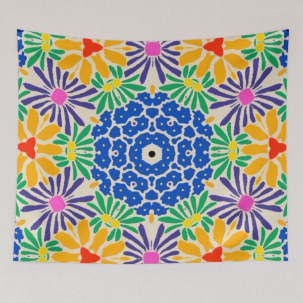 Aperçu de l'œuvre Motif Couleurs d'Été - Zoom sur créée et vendue par ECE Love.