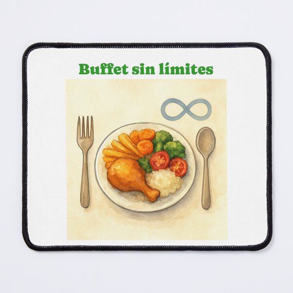 Item preview, Buffet sin límites designed and sold by Caris Clothing.