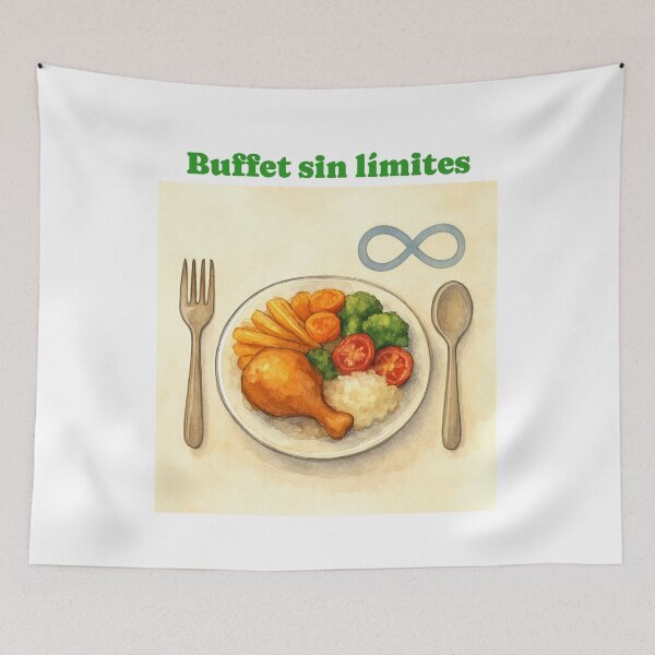 Item preview, Buffet sin límites designed and sold by Caris Clothing.