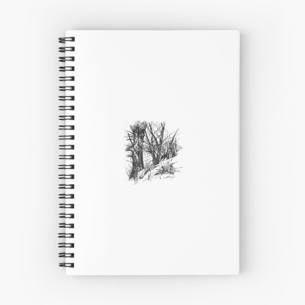 Item preview, Vintage Winter Forest Trees Line Art Illustration designed and sold by Antique Science Press.