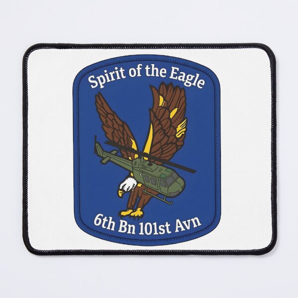 Item preview, US Army 6th Battalion 101st Aviation Regiment Spirit of the Eagle Patch designed and sold by CharlieDesings.