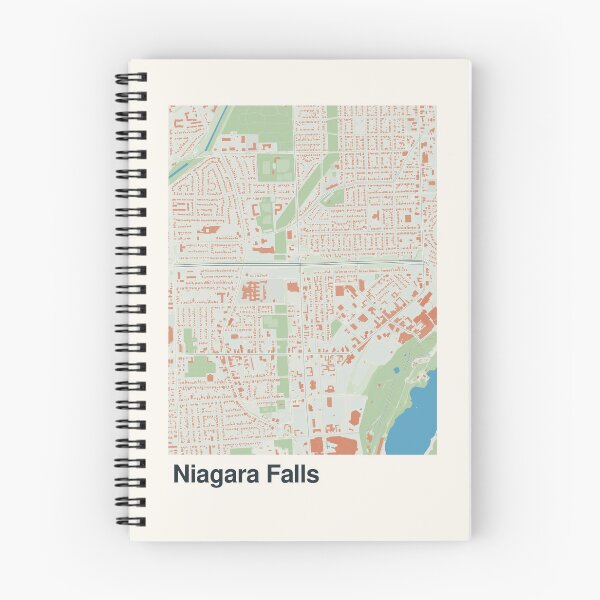 Item preview, Niagara Falls Minimalistic Map Art designed and sold by MapsNerd.