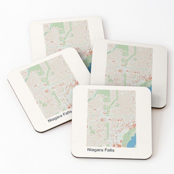 Item preview, Niagara Falls Minimalistic Map Art designed and sold by MapsNerd.