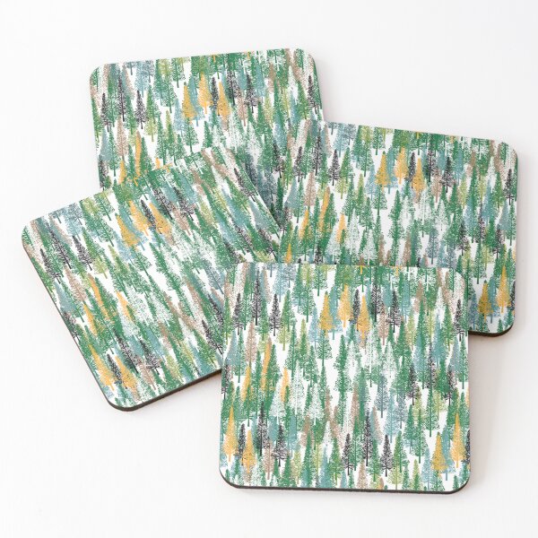 Item preview, Cook Pine Forest Green designed and sold by Pinkdeer Designs.