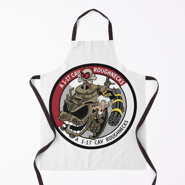 Item preview, US Army Troop A 1st Squadron 17th Cavalry Regiment Roughnecks Patch designed and sold by CharlieDesings.