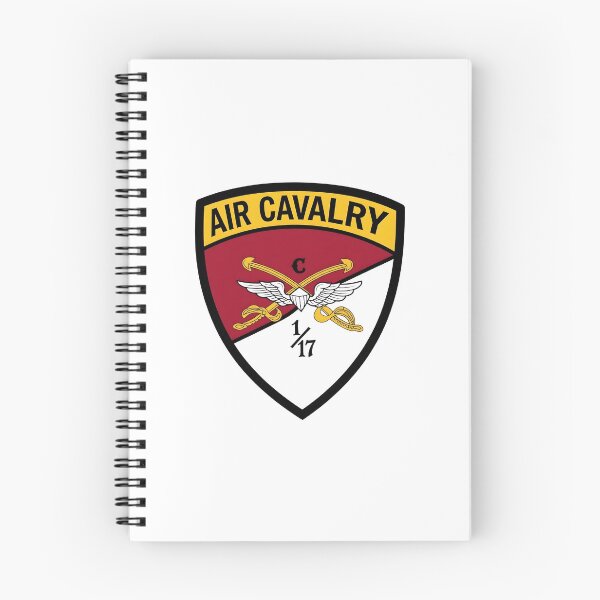 Item preview, US Army Troop C 1st Squadron 17th Cavalry Regiment Air Cavalry Patch designed and sold by CharlieDesings.