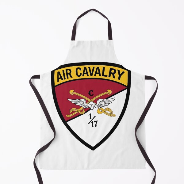 Item preview, US Army Troop C 1st Squadron 17th Cavalry Regiment Air Cavalry Patch designed and sold by CharlieDesings.