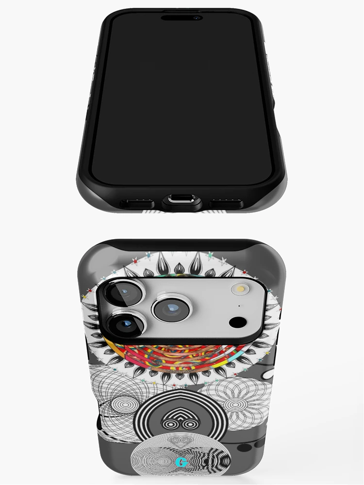 Thumbnail 3 of 4, iPhone Case, Vortex designed and sold by RidetheG.